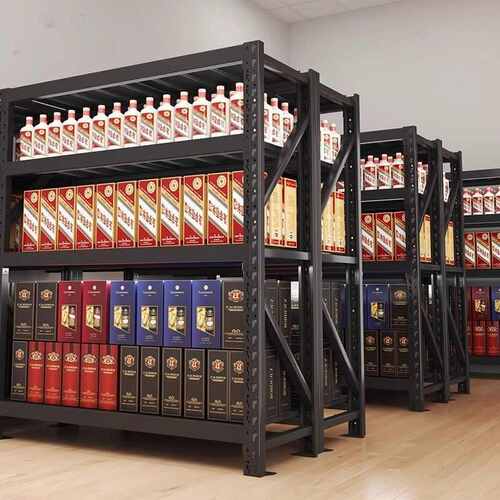 收纳展示架置物架铁艺酒架酒吧落地酒柜葡萄酒红酒门店商用酒杯架