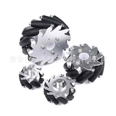 100mm麦克纳姆轮 金属全向轮轮胎 mecanum wheel ROS 智能车 4只