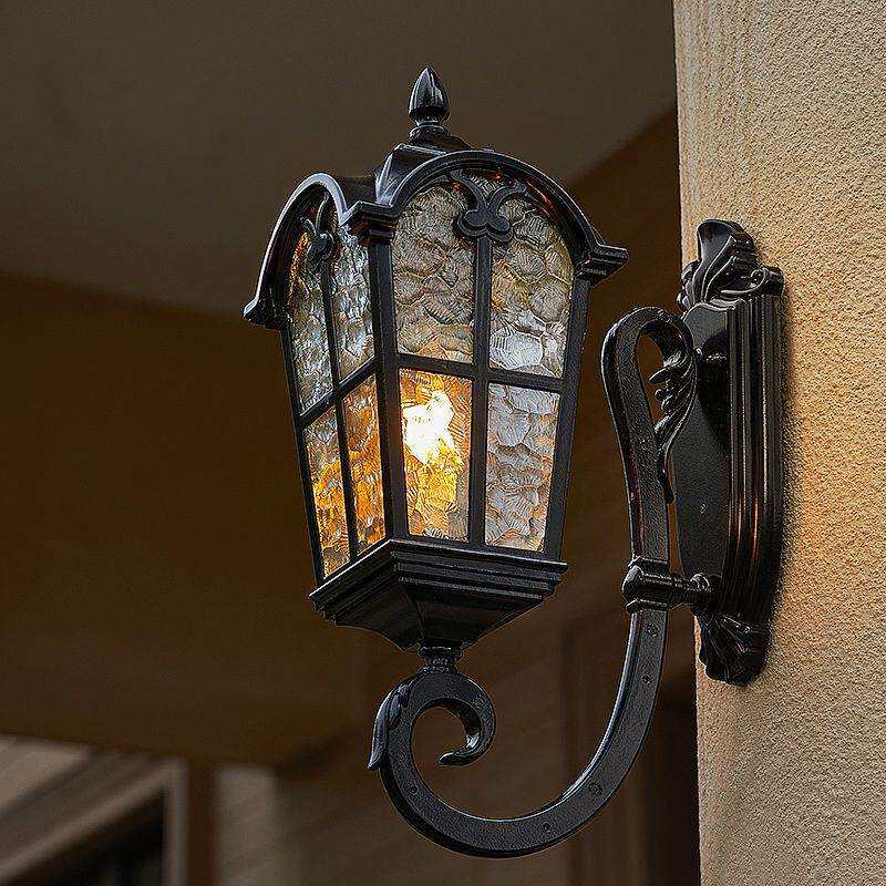 户外壁灯太阳能壁灯防水阳台别墅室外欧式仿古露台大门庭院灯