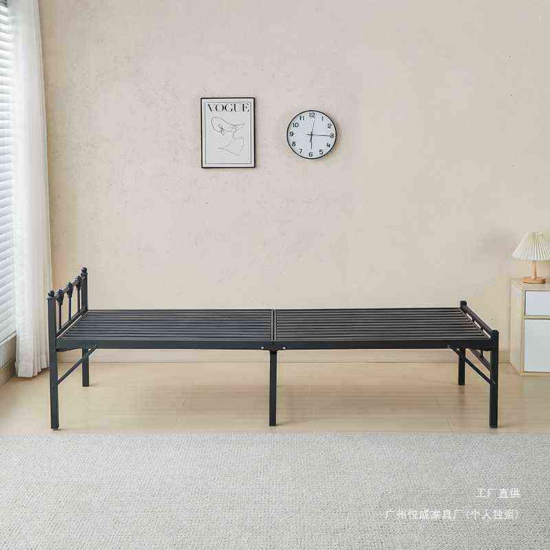 床简易折叠床单人床陪护床出租房单人床双人床值班室午休床家用床