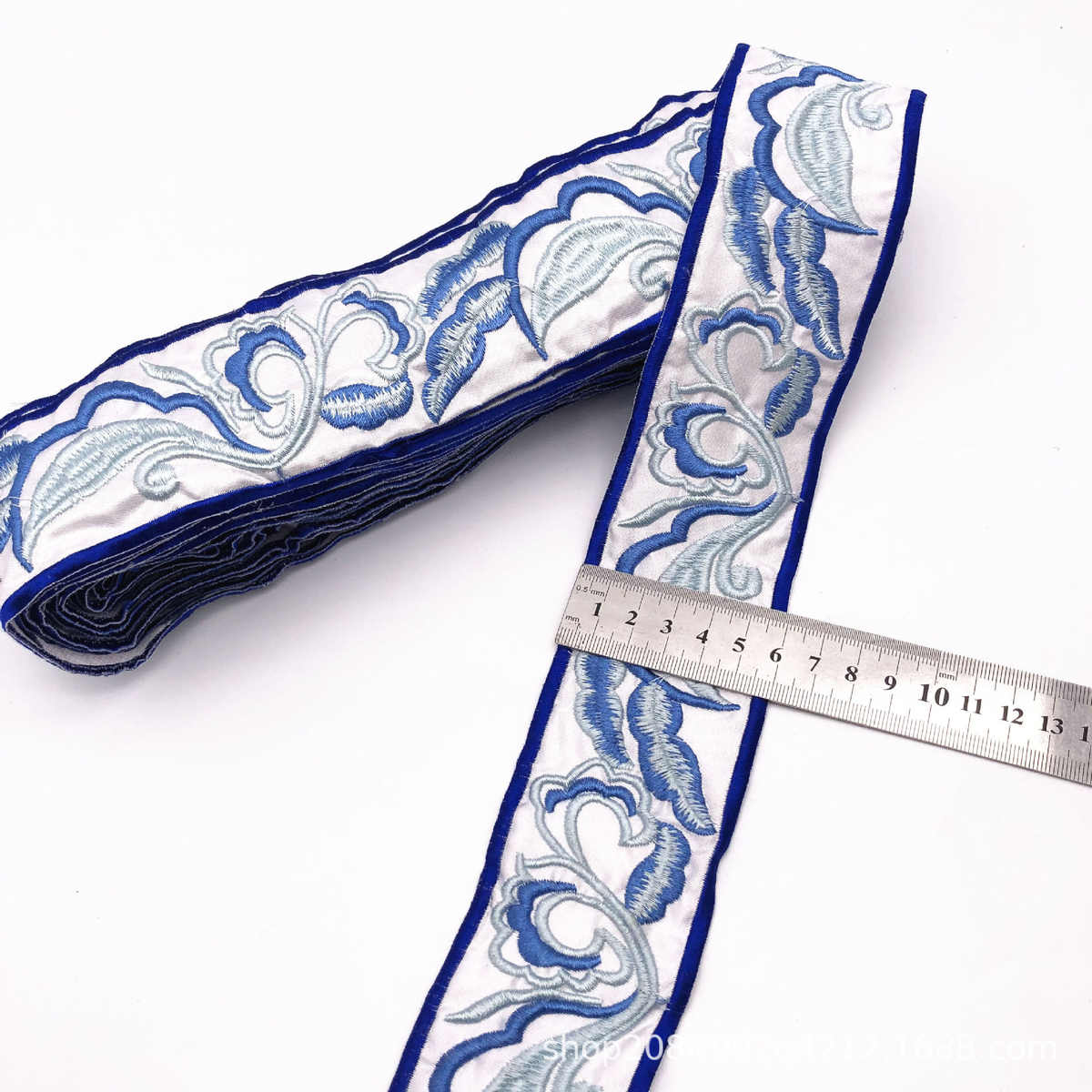 辅料服装服饰条码花边花带提风刺绣绣花民族彩色 厂家批发