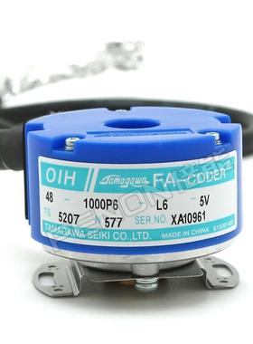 多摩川OIH48-1000P6-L6-5V TS5207N577伺服电机编码器 TS5207N510