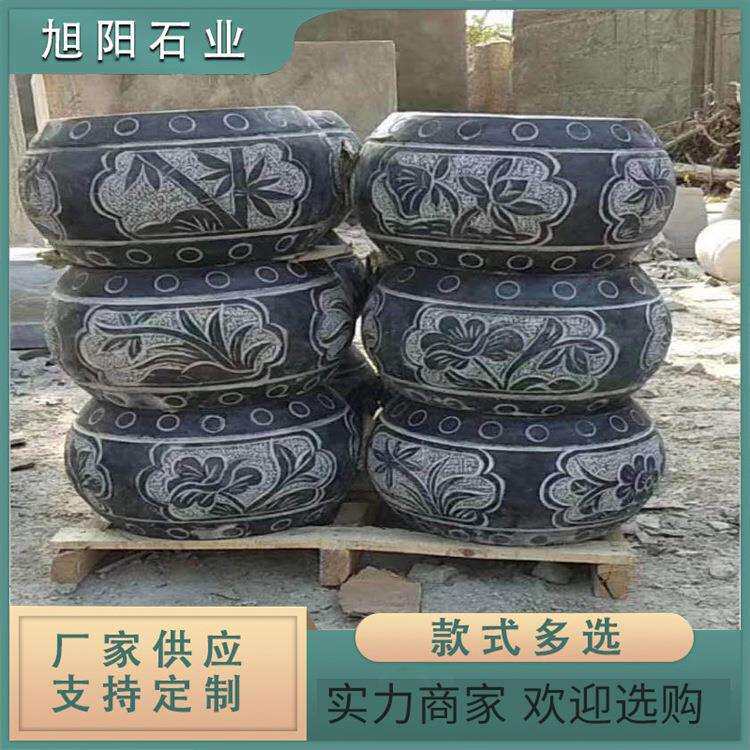 庭院园林古建柱墩石青石头石雕柱基石花岗岩石柱墩石墩厂家供应