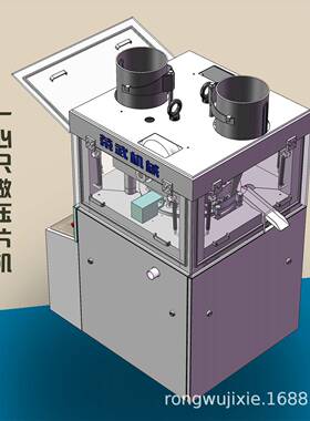 商用产量荣武机械压片机加强版新款21D大直径大压力片压