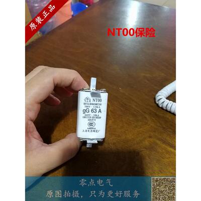 上海电器陶瓷熔断器NT00-63A 100A 飞灵 RO30 NT00 RT16-00 RT20