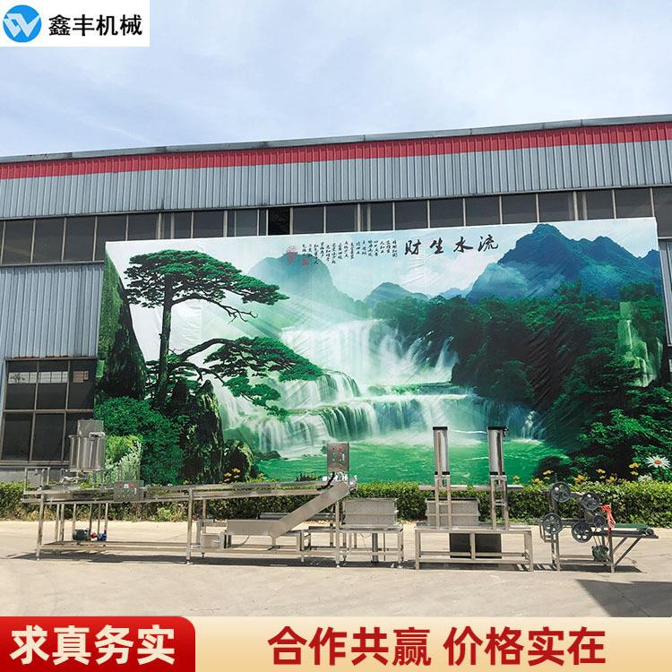 8米自动豆腐皮泼脑主机 大型豆腐皮机械生产视频 现场教学