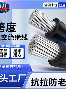 铝线电线铝芯低压电缆16 25 35 50 70 120 300平方单股户外架空线
