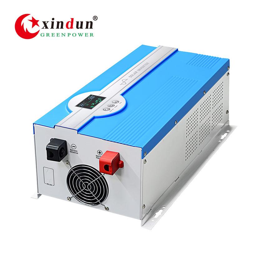 3KW4kw5千瓦车载逆变器带LED显示屏24V48伏转200伏车用充电电源