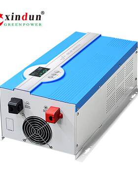 3KW4kw5千瓦车载逆变器带LED显示屏24V48伏转200伏车用充电电源