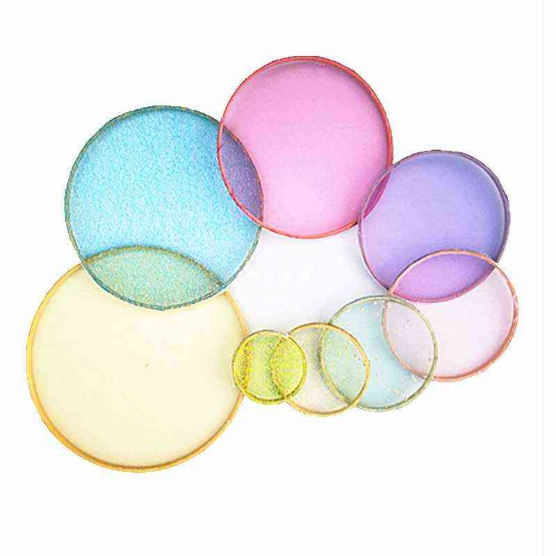 空中吊饰风蓝印花布挂饰幼儿园楼道走廊环创彩色圆环装饰墙贴