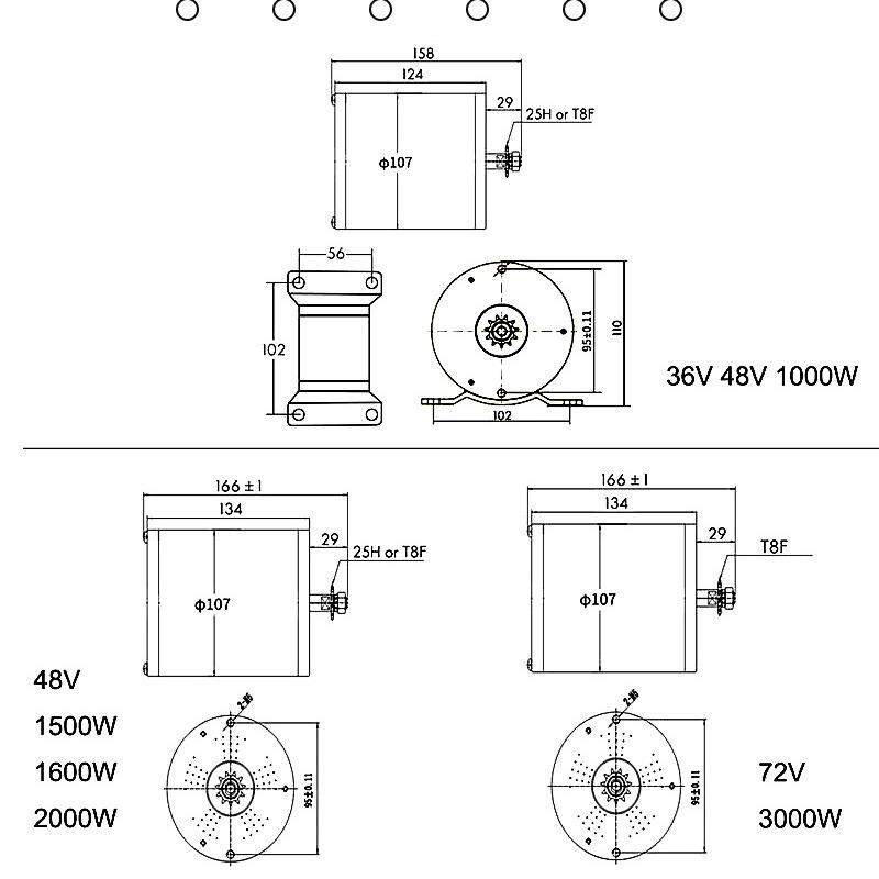 叶多智Motor1500W180W20000车W0300W无刷692电机卡丁电机电动滑