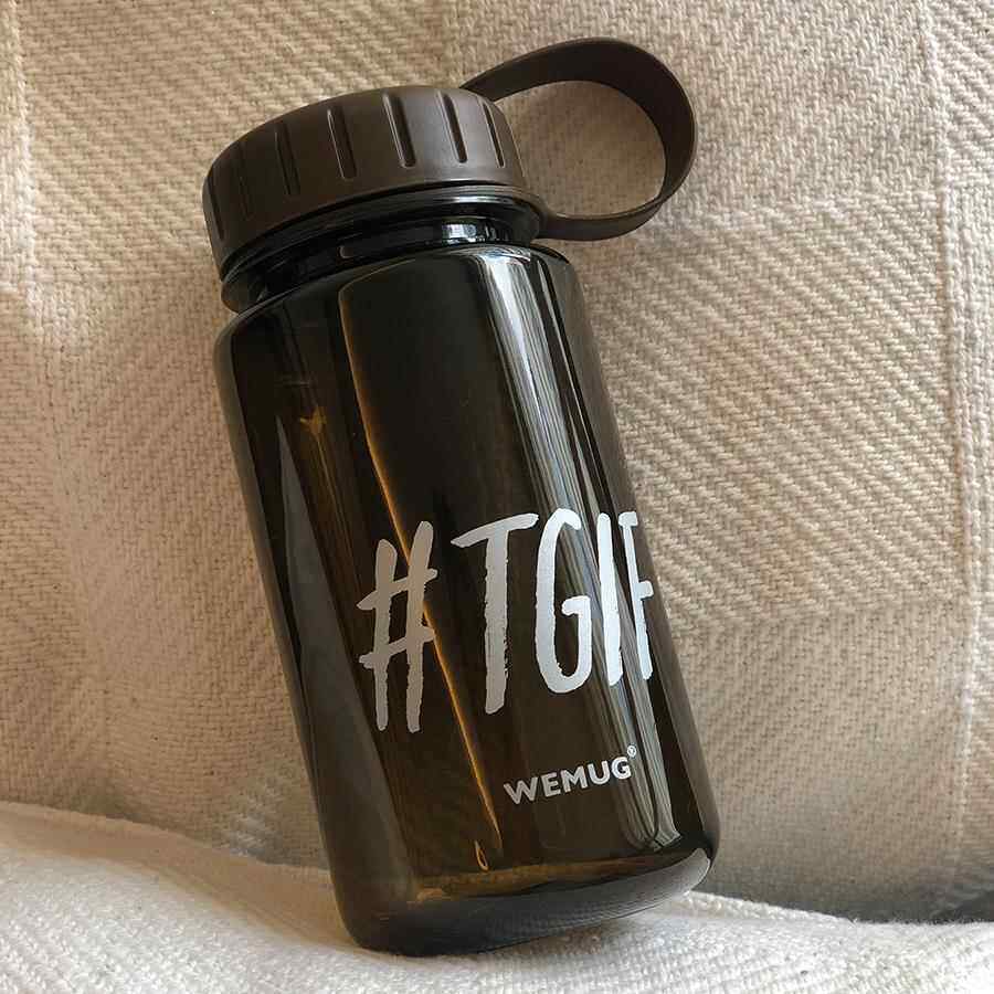 WEMUG复古随手杯Tritan塑料便携水杯男女学生随手杯防摔水壶350ml
