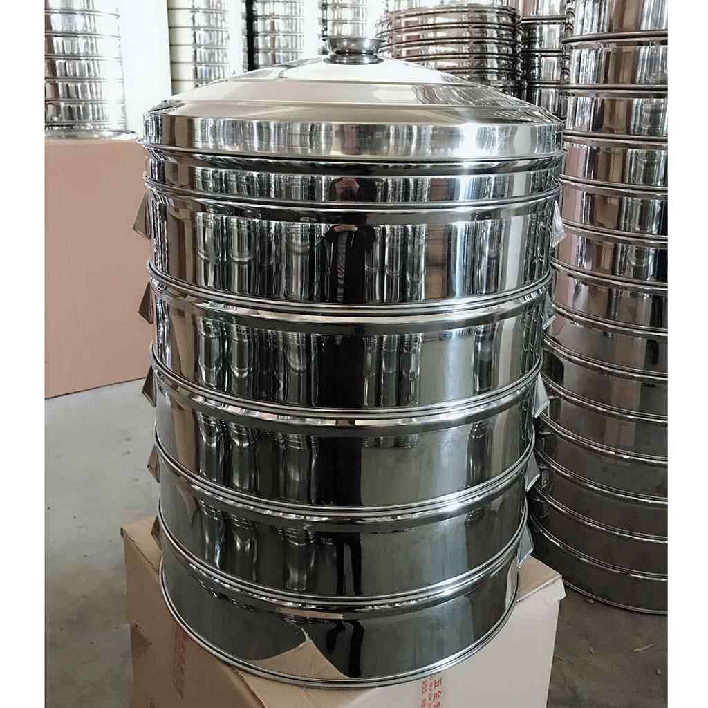 亮星冲孔蒸笼 不锈钢特大蒸笼 饭店酒店用品 圆孔带磁无磁