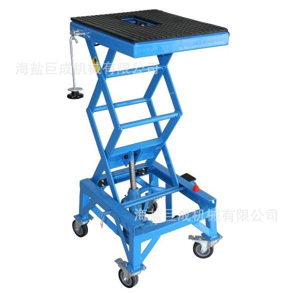 厂家供应 350磅 摩托车升降台/提升机/起车架/图片
