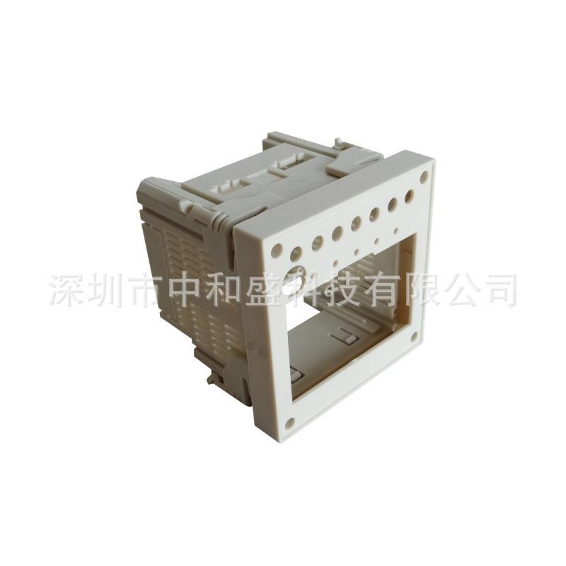 数显柜装显示屏塑胶塑料外壳体 智能系统家电温控器深圳注塑模具
