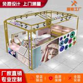 商场超市高档多经点位眼镜店展柜铺美甲展示柜烤漆中岛柜厂家直销