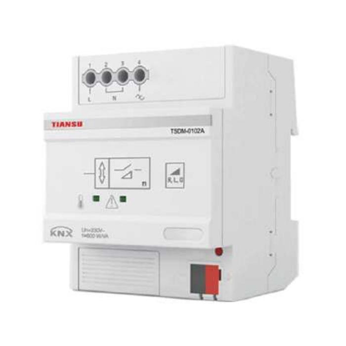 TSDM-0102A调光控制模块通用调光驱动器智能照明KNX系统