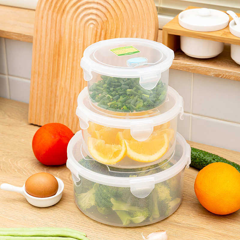 pp碗冰箱收纳冷藏批发微波保鲜饭盒保鲜塑料蔬菜水果盒可定制