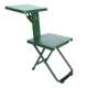 兵便携学习桌椅写字折叠椅焱多功能露营一体作业凳户外塑料折叠凳