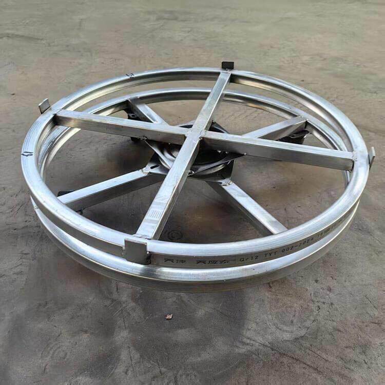 转盘烧饼炉子专用360度旋转支架摆摊移动固定万向轮托盘