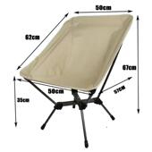 方便野营轻量化月亮户外交叉椅椅户外折叠