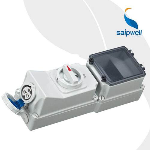 厂家直供SP-7050带空开机械联锁 3P16A IP67机械联锁
