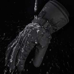 COPOZZ滑雪手套男女成人单双板可触屏防寒防水冬季保暖加厚绒骑行