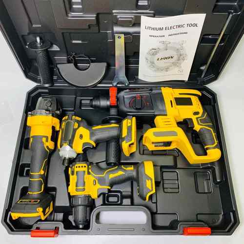 三件套功家施工套装KDN电手装锤电动扳角磨机组合工具大率无刷锂