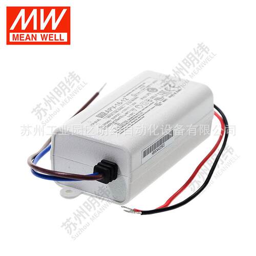 明纬可调LED开关电源APV12W16W25W35W12v24v灯条带驱动变恒稳压器