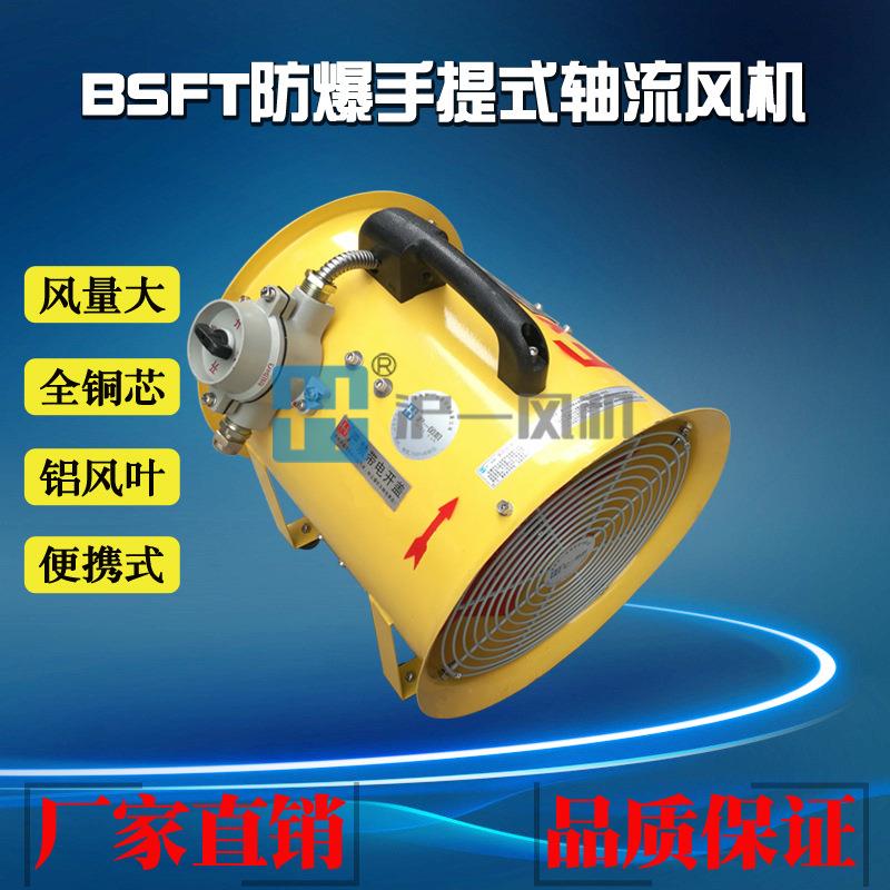 热卖不锈钢防爆防腐手提轴流风机 304不锈钢手提防爆轴流风机220V