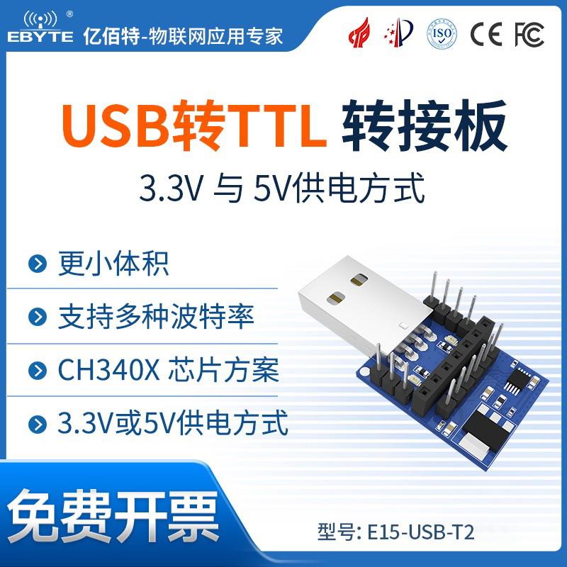 CP2102无线模块测试板|USB转TTL串口|我司E30以后型号|超PL2303HX