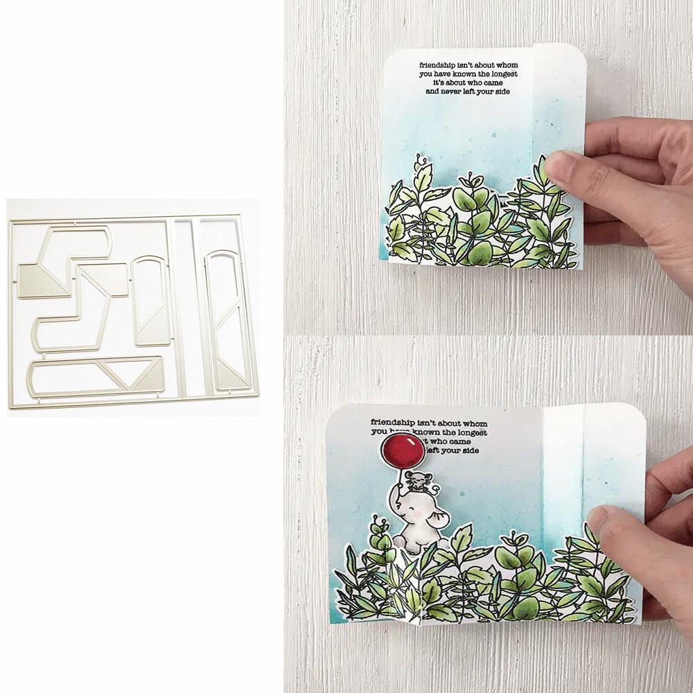小机关碳钢模具 弹出卡 立体书制作素材 纸艺压花 scrapbook