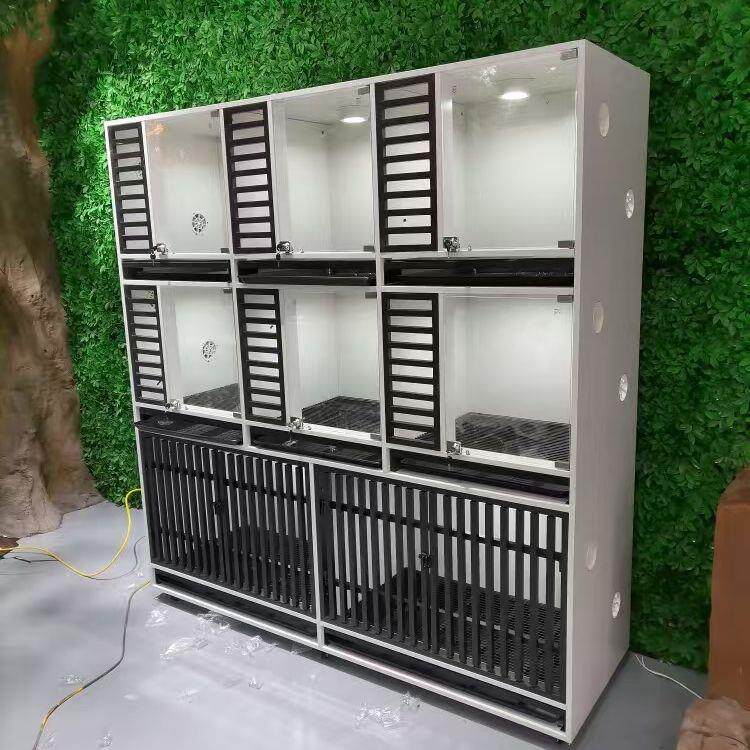 大型繁育狗别墅笼狗小型展示柜带寄养狗柜狗舍猫中型狗笼厕所