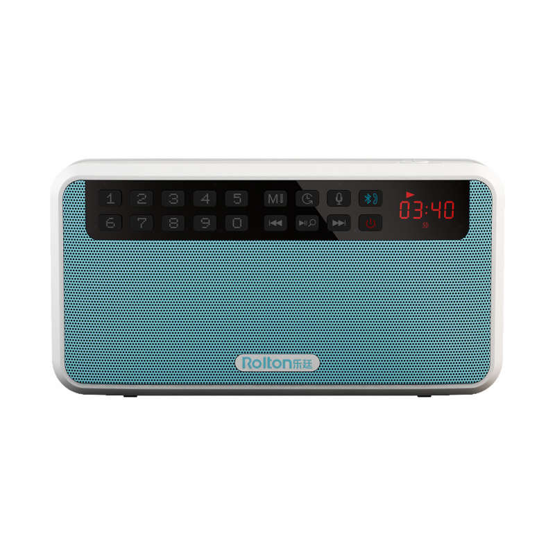 Rolton/乐廷 E500插卡无线蓝牙户外小钢炮重低音大音量微信收款