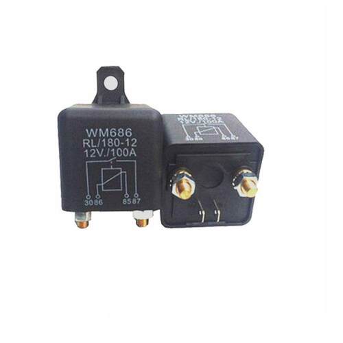 新款直销汽车继电器12V100A启动继电器车用总电源开关持续型