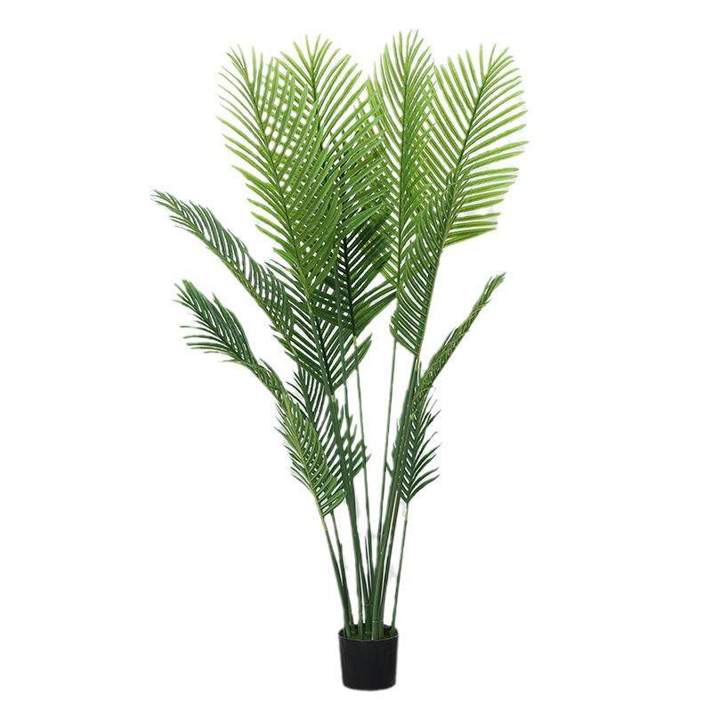 仿真绿植大盆栽多杆散尾葵仿真树植物家居客厅室内装饰绿植