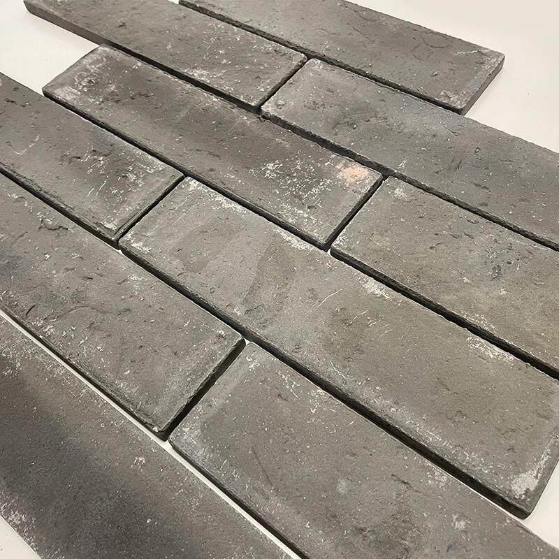青砖片仿古砖中式复古墙砖室内古建小青砖切片面砖文化砖红砖贴墙图片