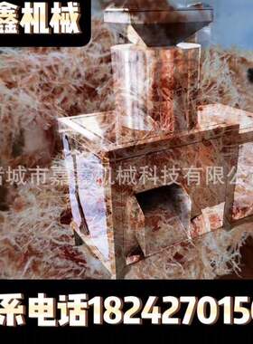 圆筒式鸡胸肉打丝机宠物罐头鸡丝拉面猫罐头鸡肉打丝机粗细可调整
