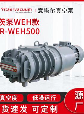 罗茨真空泵WEH款ETR-WEH500现货抽速快低噪声振动清洁环保罗茨泵