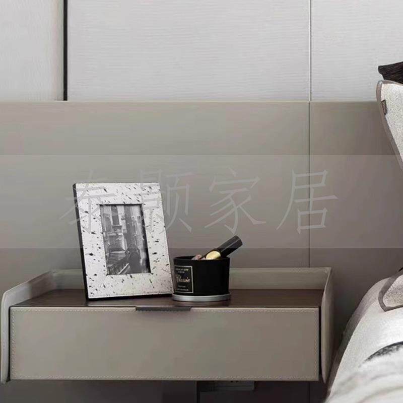 现代简约样板间房摆件老人房主卧次卧室床头柜装饰品相框真书