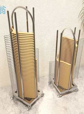 架女装架裤放收纳xne衣衣架不锈钢收纳整理服装店童推车撑架