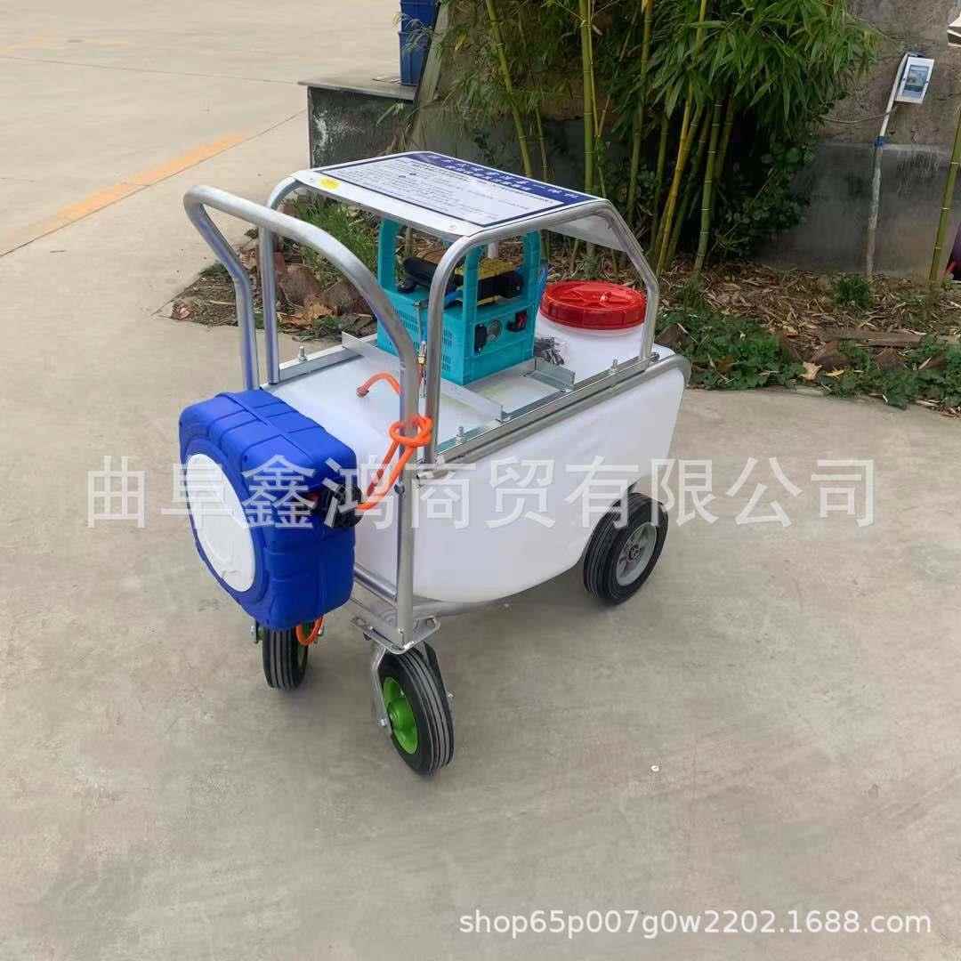 00L大棚拉管打药机草莓基地灭草打药机200L容量拉管打药机