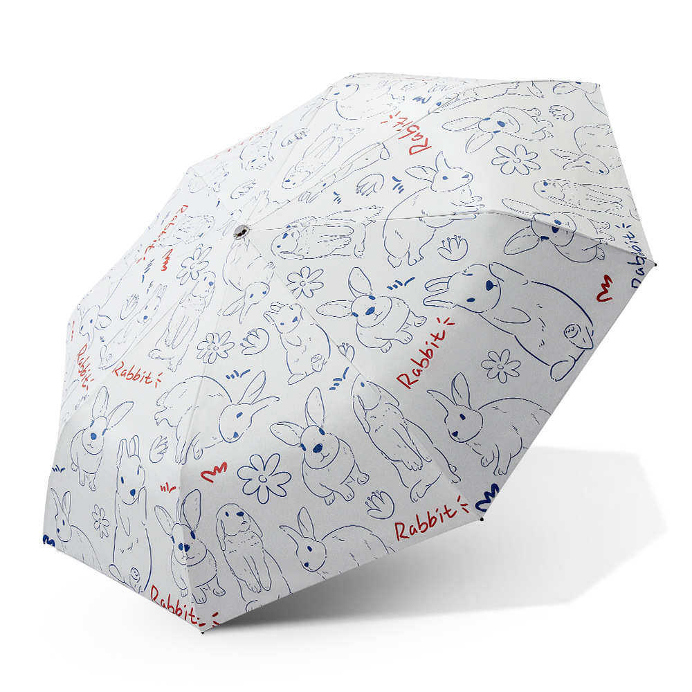 小清新卡通折叠遮阳伞可爱便携抗风八骨自动伞学生晴雨节节收伞,居家日用,伞,淘宝优惠券,粉丝福利购,淘宝优惠卷