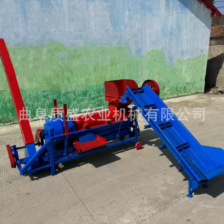 家用小型立式全自谷米汽油款免剥皮苞包扒皮动脱粒电821动玉米脱