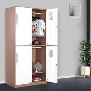 铁皮储物柜 员工柜 带锁宿舍健身房存 直销更衣柜钢制更衣柜 新款