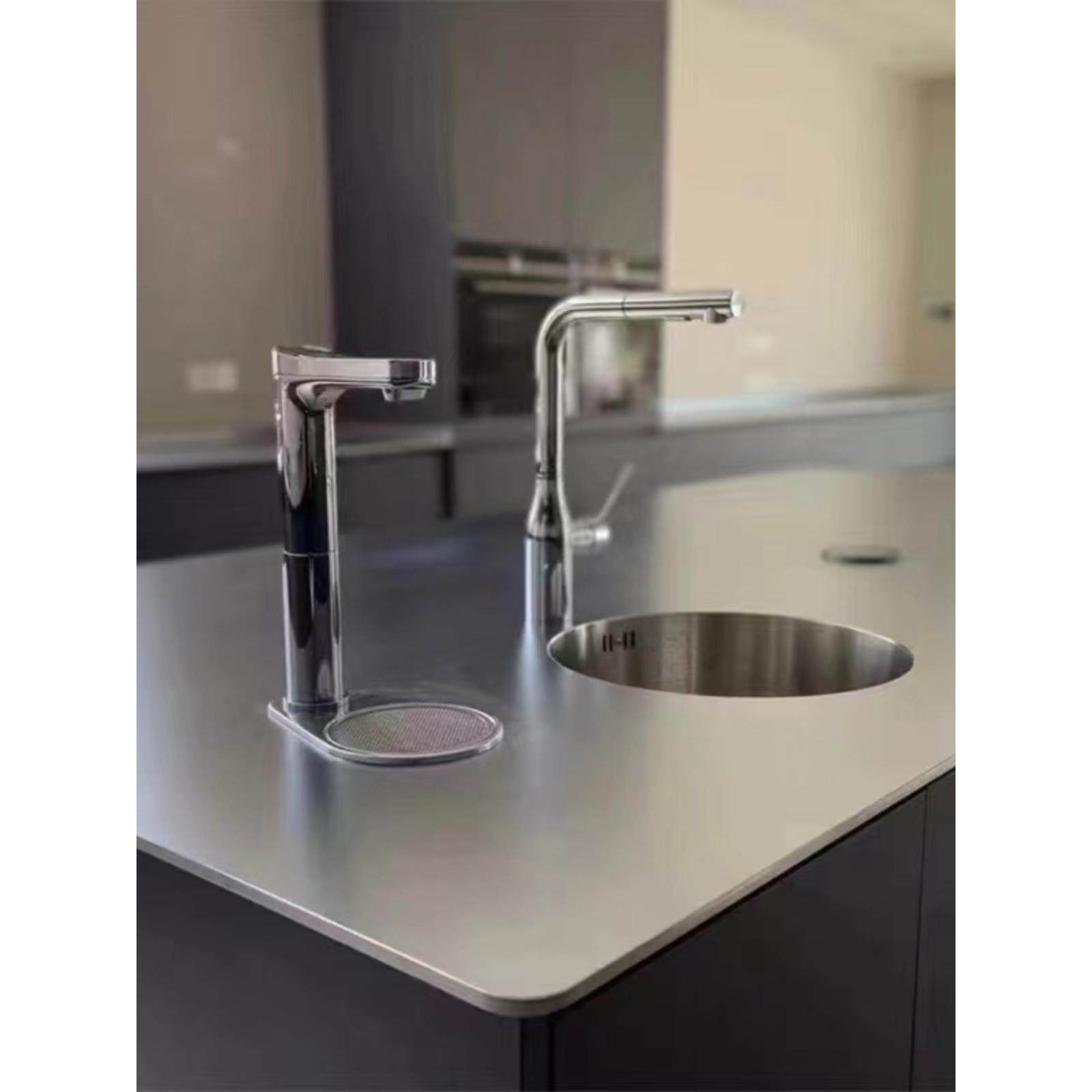 304不锈钢实心防刮花橱柜灶台水槽与台面一体焊接乱纹加工定制,金属材料及制品,不锈钢制品,淘宝优惠券,粉丝福利购,淘宝优惠卷