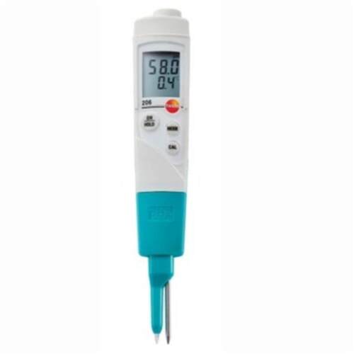 德图testo206ph2 ph笔高精度半固体酸碱度计酸奶PH值检测PH计