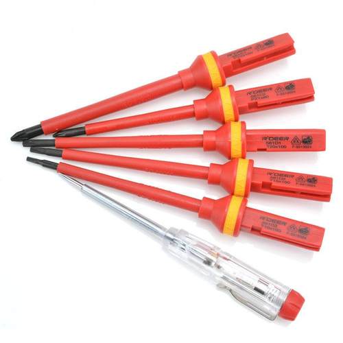 31件VDE绝缘螺丝批VD3E-91组套354电工起子套装耐高压改锥9跨境