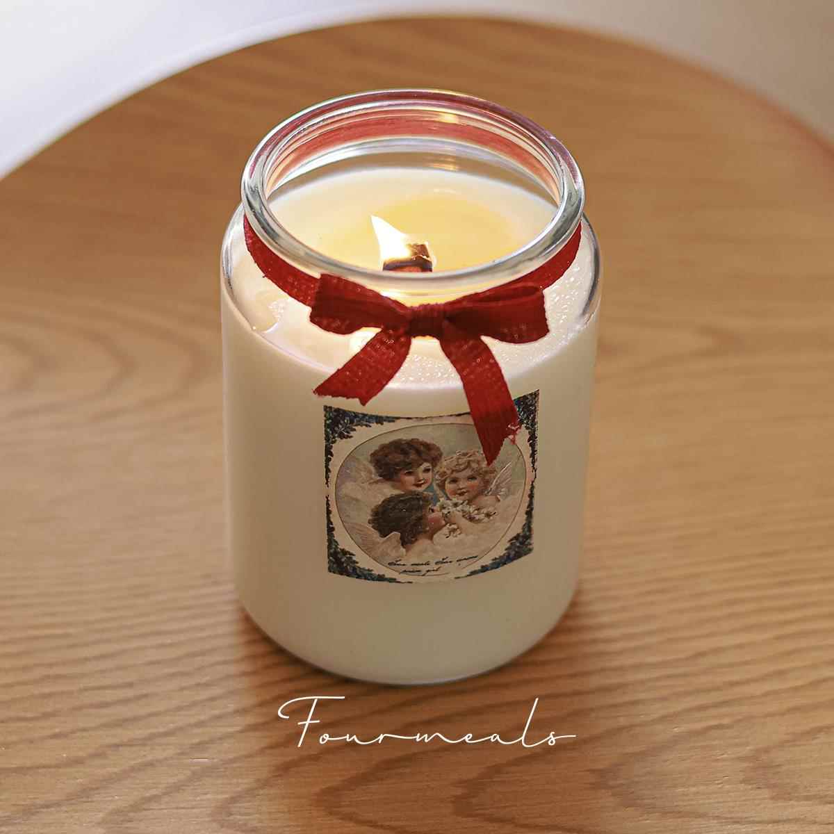 《暖浮生》雨打芭蕉早安大容量香薰蜡烛店主力荐香味生日礼物女生