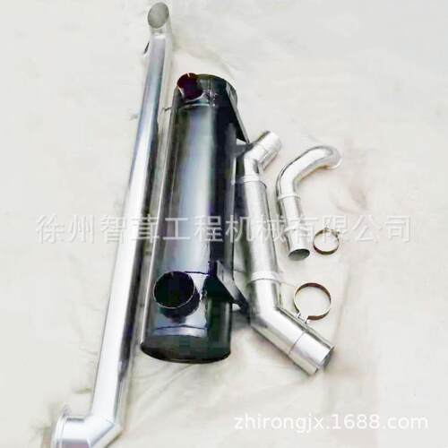 福格勒1880-3L摊铺机排气管 软连接 波纹管 消声器总成 配件